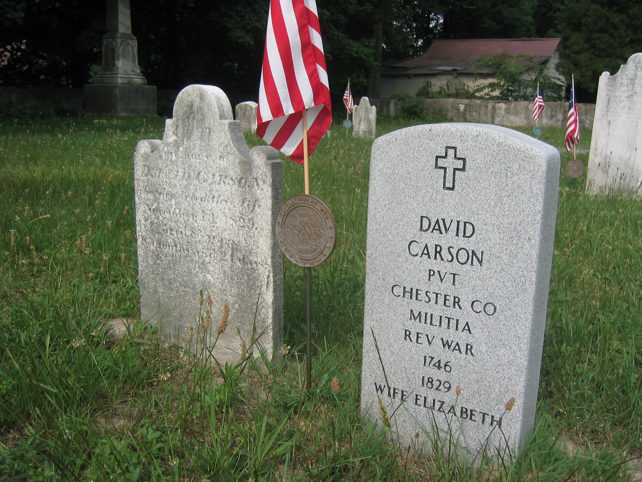 David Carson grave