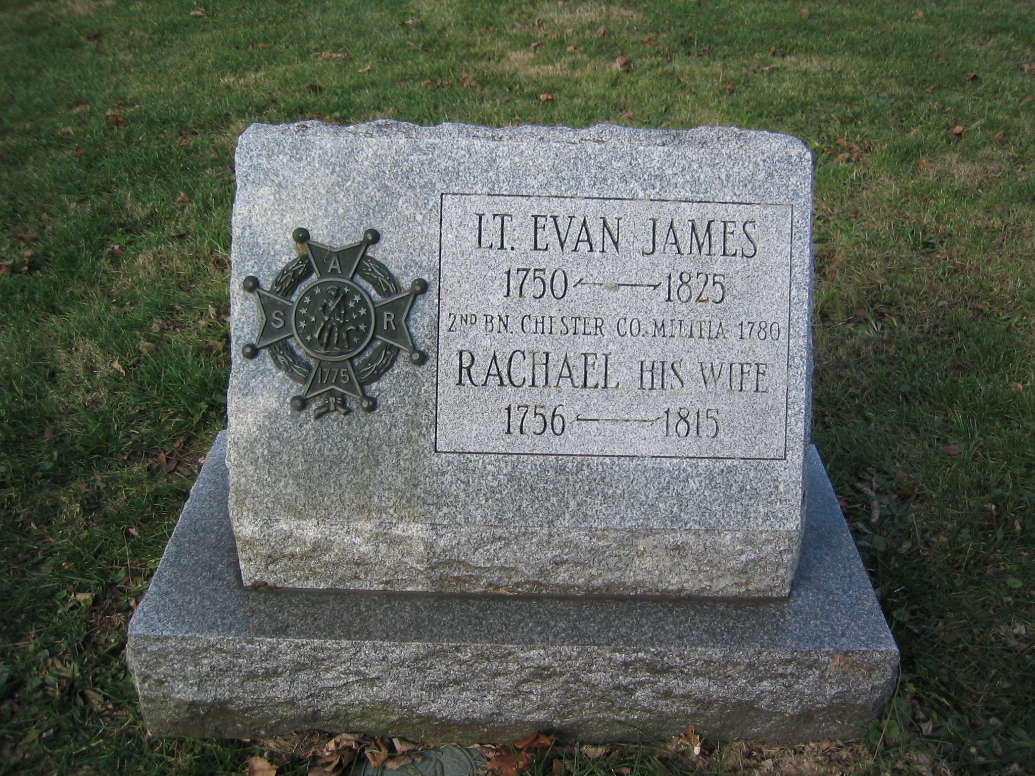Evan James grave