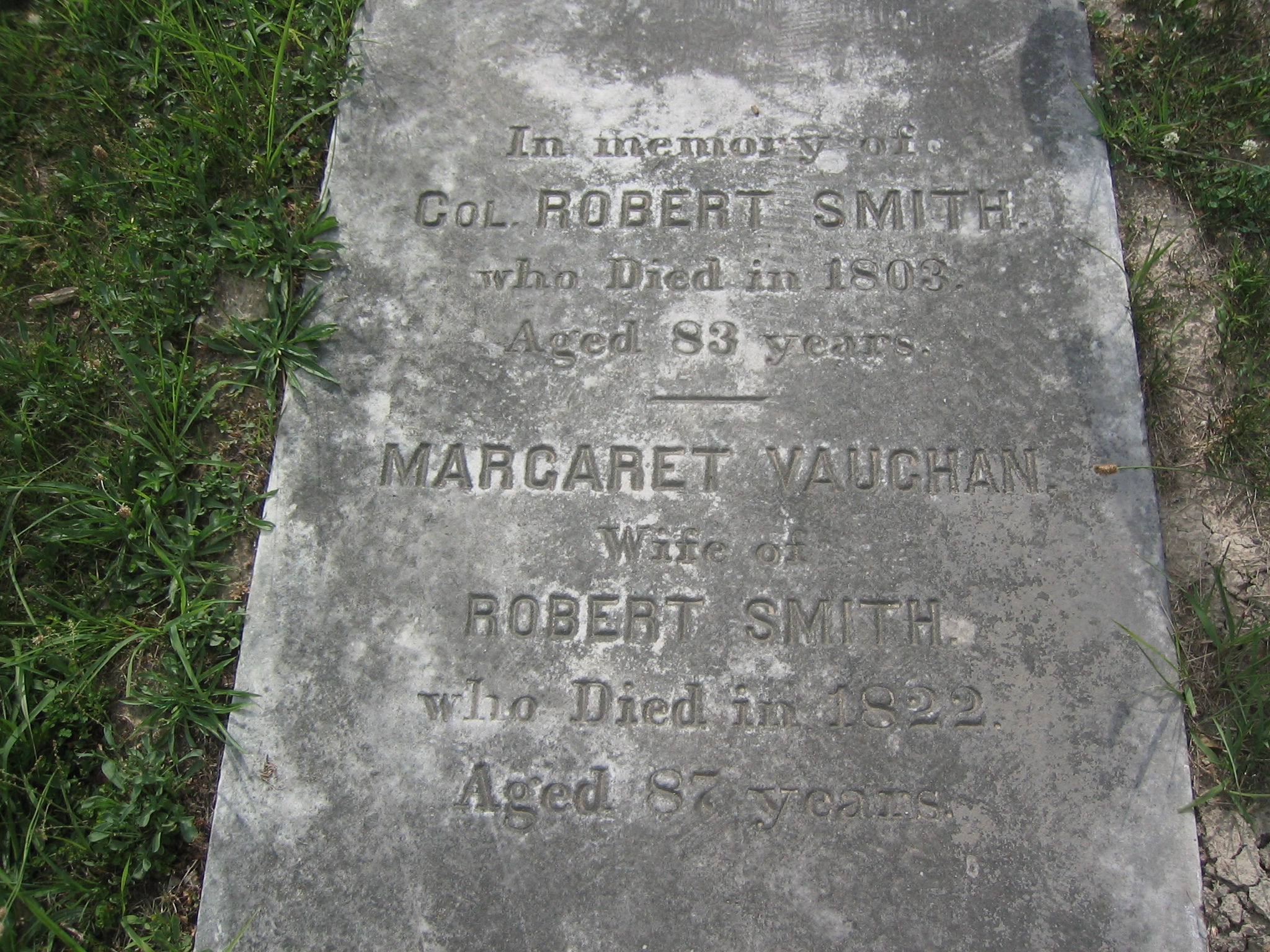 Robert Smith grave