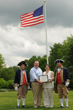 Flag Certificate Award
